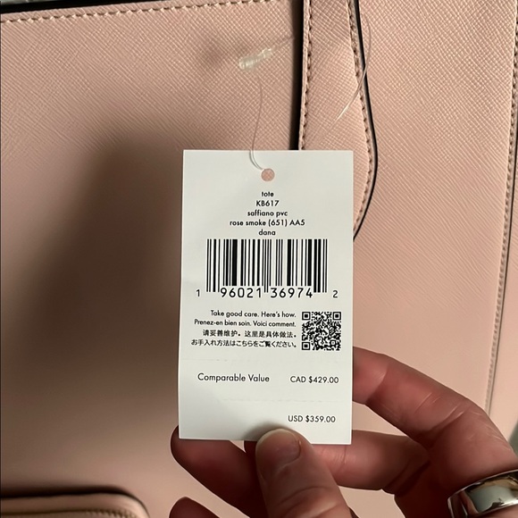 Kate Spade Pink Tote Bag and Wallet Set - Picture 5 of 5